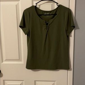 Olive/Green tee